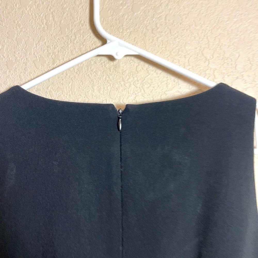 Andrew Gn Bodycon Dress Women Sz 36‎ US 2-4 Blue Sleeveless Embroidered Cocktail - Picture 5 of 12